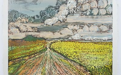 SOLD!: Perspective – Batik by Kristine Allphin
