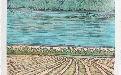 SOLD!: Fallow – Batik by Kristine Allphin